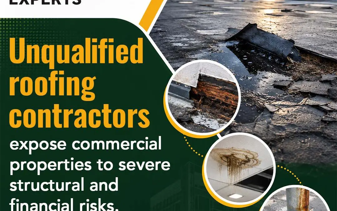 Unqualified roofing contractors cause structural and financial risks