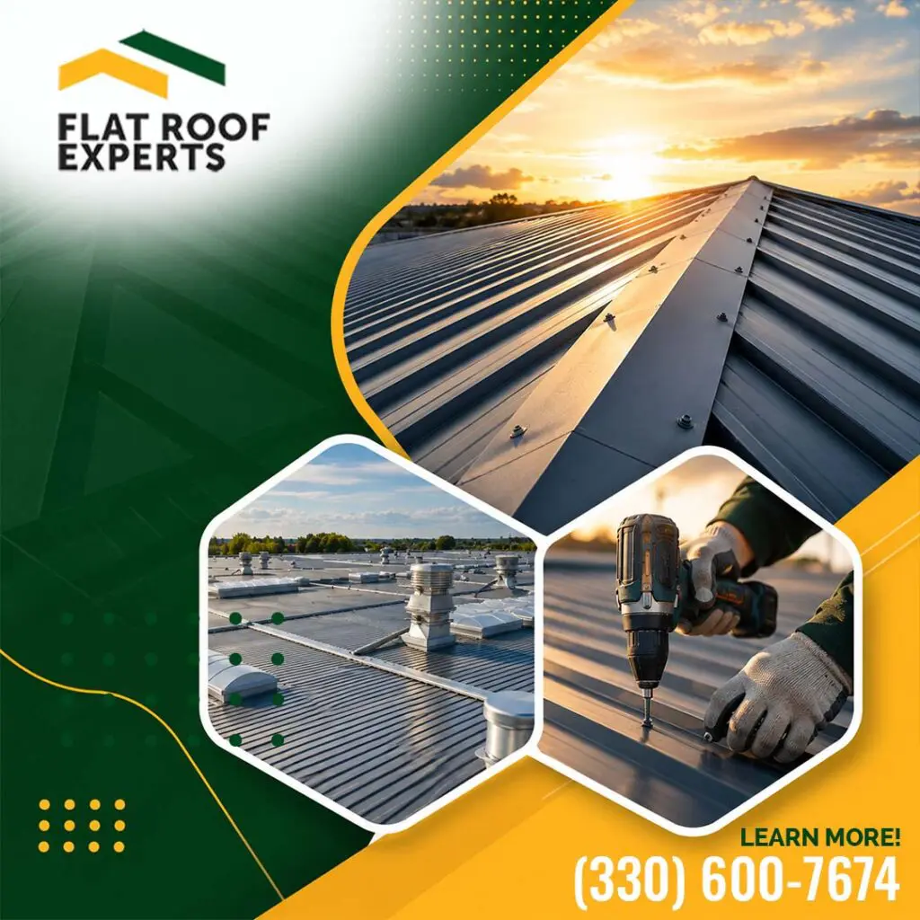 Metal roofs for Akron Commercial buildings